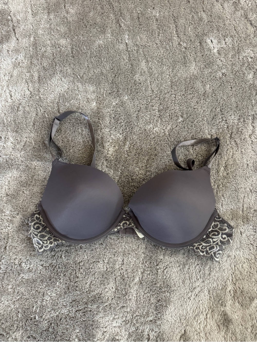 Maidenform Purple Lace Underwire Bra